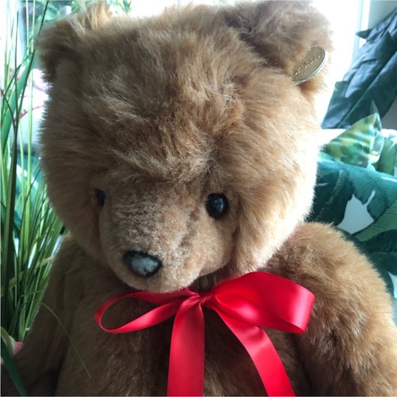 Vintage Large GUND Teddy Bear Valentines Day - Picture 2 of 6